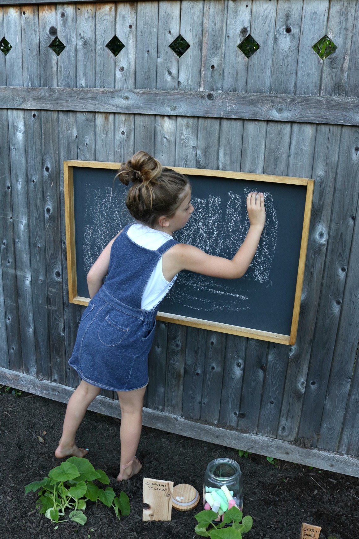 How To Make A Diy Chalkboard Outdoor