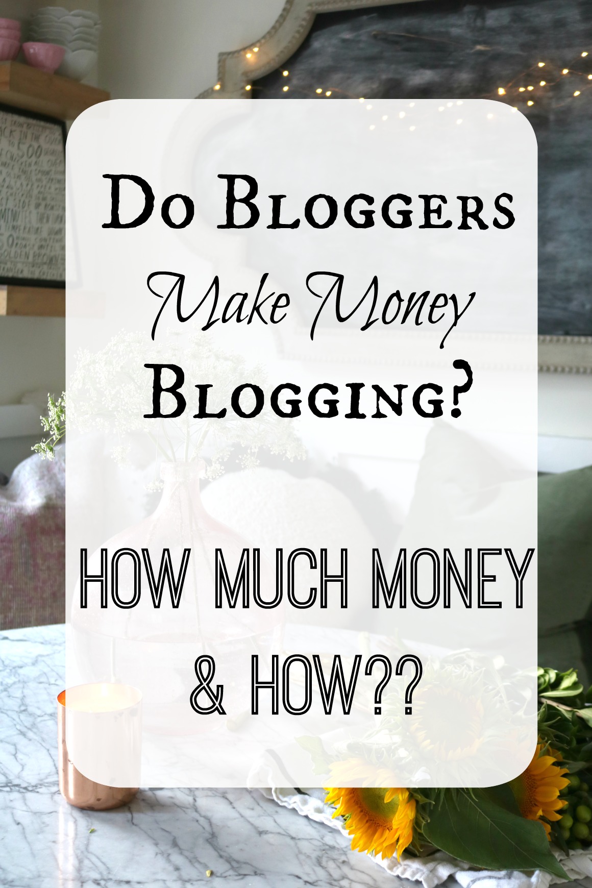 Blogging for Money- How Bloggers Make Money