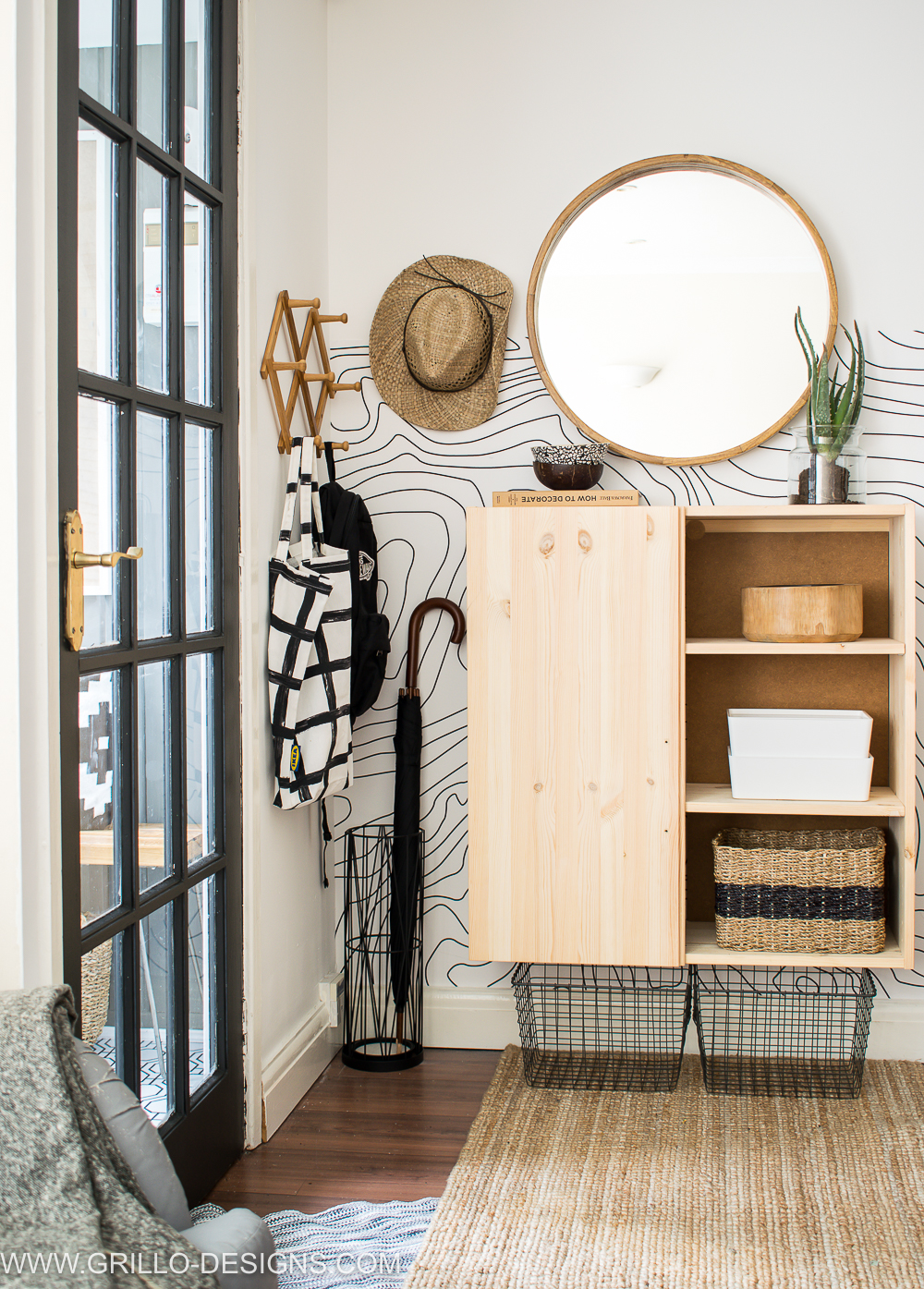 Big Style in a Small Space Rental- Organizing Tips