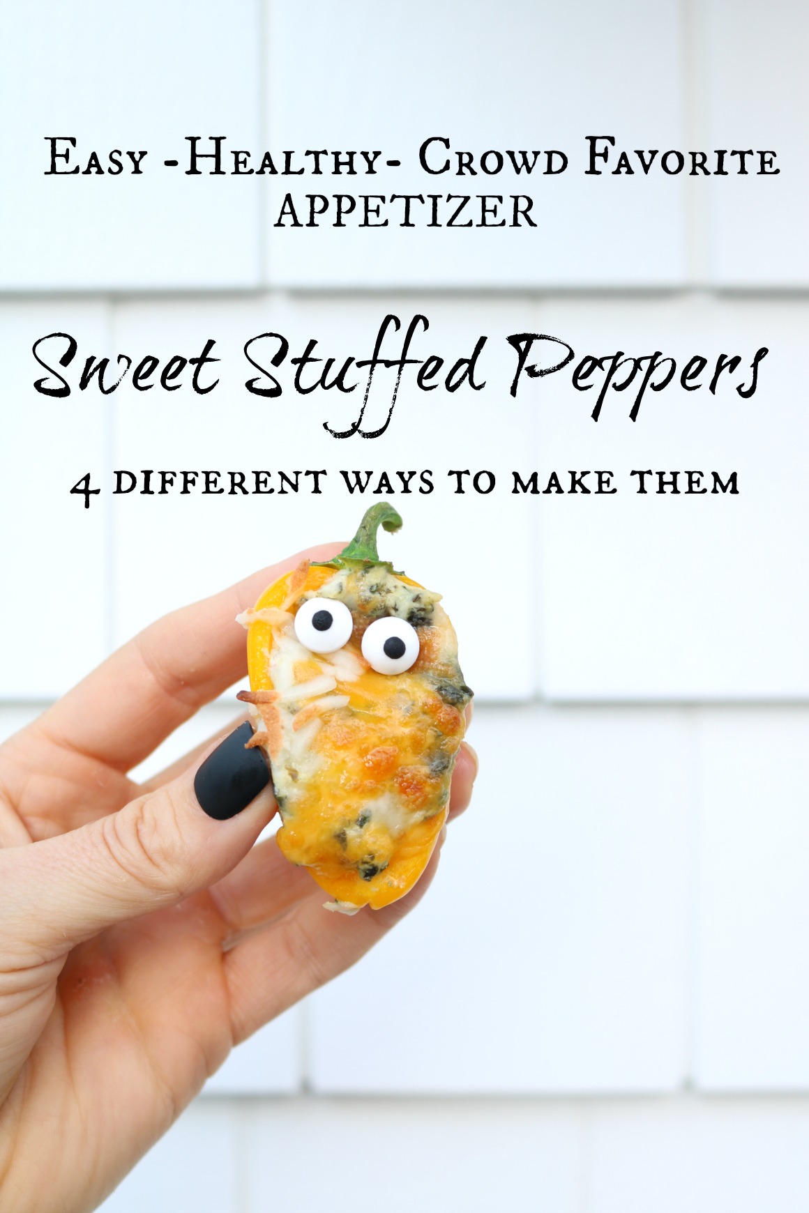 Sweet Stuffed Peppers- Four Different Ways