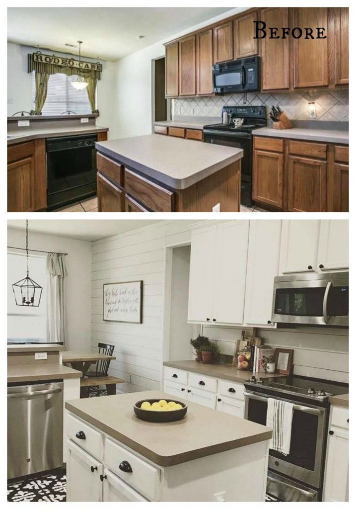27 Inspiring Kitchen Makeovers- Before and After - Nesting With Grace