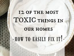 12 of the Most Toxic Things in your Home