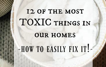 12 of the Most Toxic Things in your Home