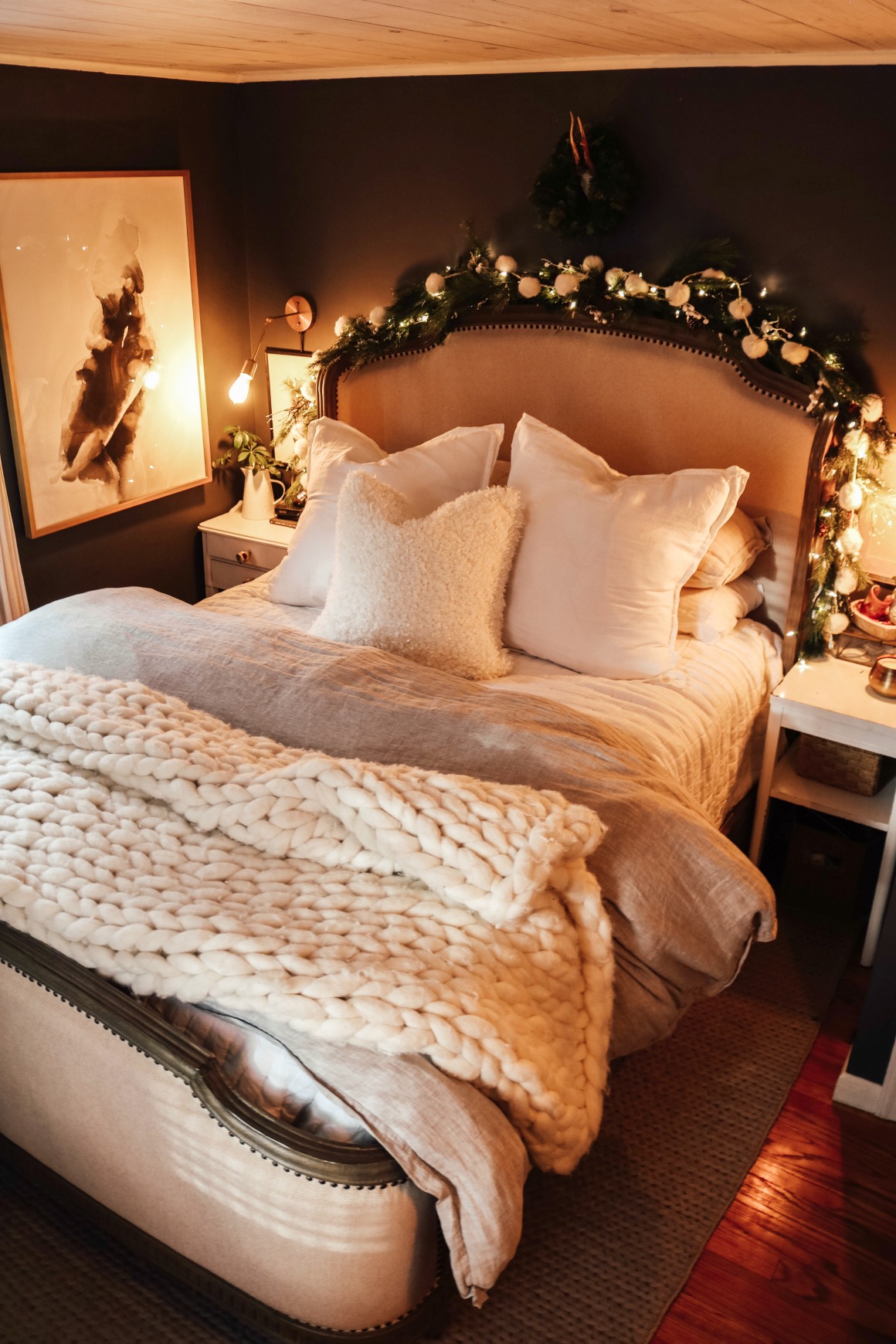 Winter Master Bedroom and Kids Christmas Room