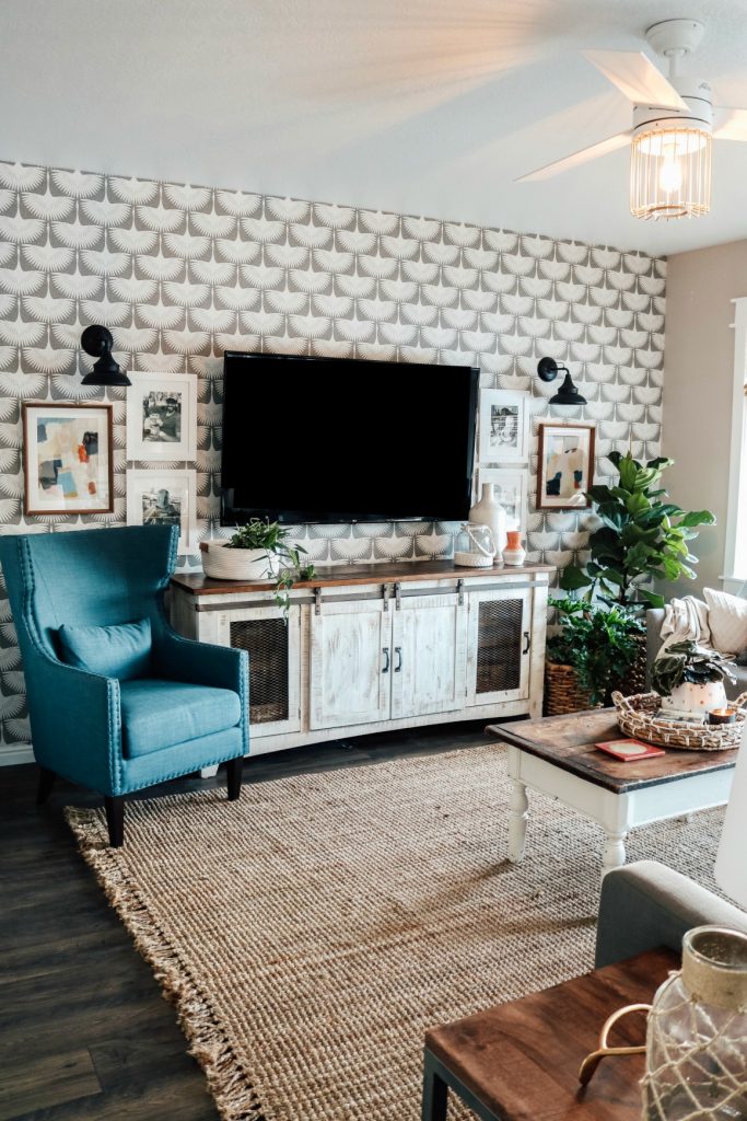Family Room Makeover - Nesting With Grace