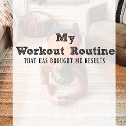 My Workout Routine- That has brought me RESULTS!