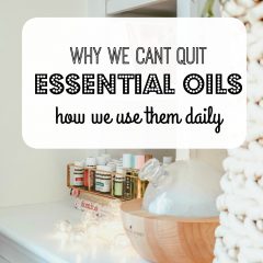 Why we can't QUIT Essential Oils and how we use them