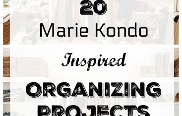 20 Marie Kondo Organizing Ideas