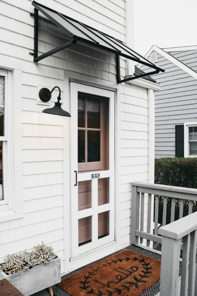 Exterior Curb Appeal-New Roof and Back Door - Nesting With Grace