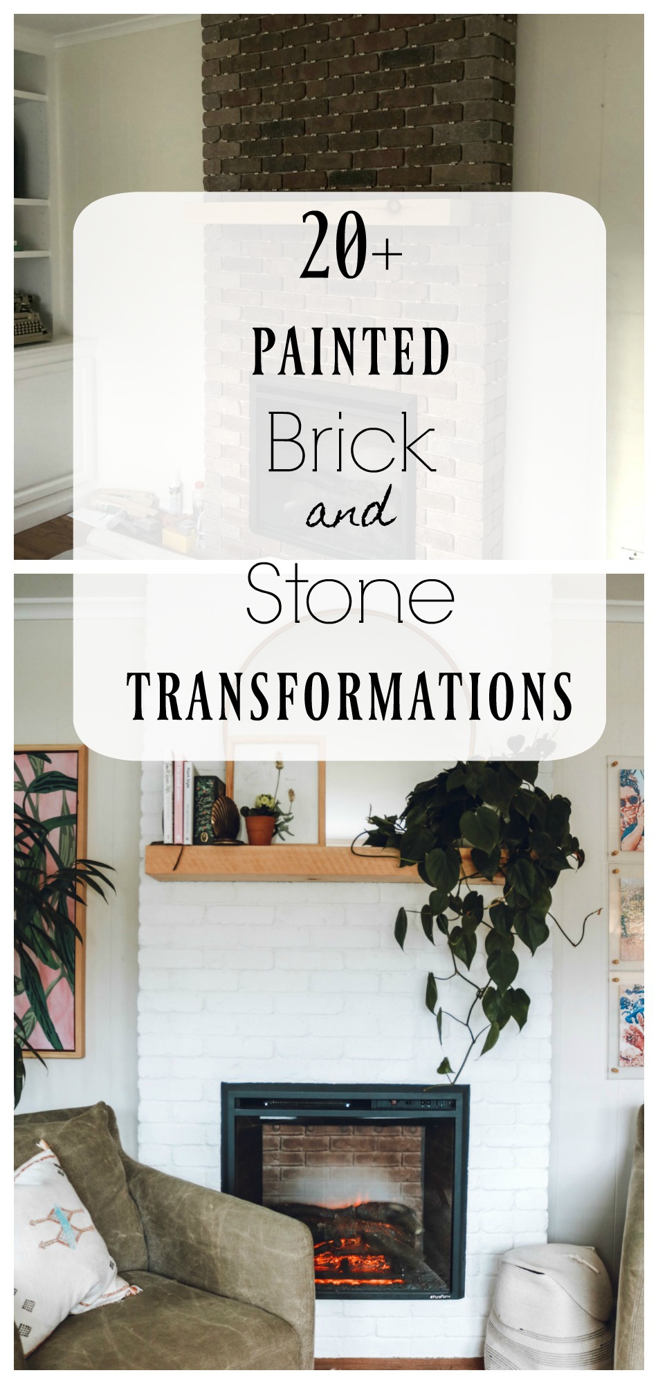 20 + Painted Brick Transformations and Tips!!