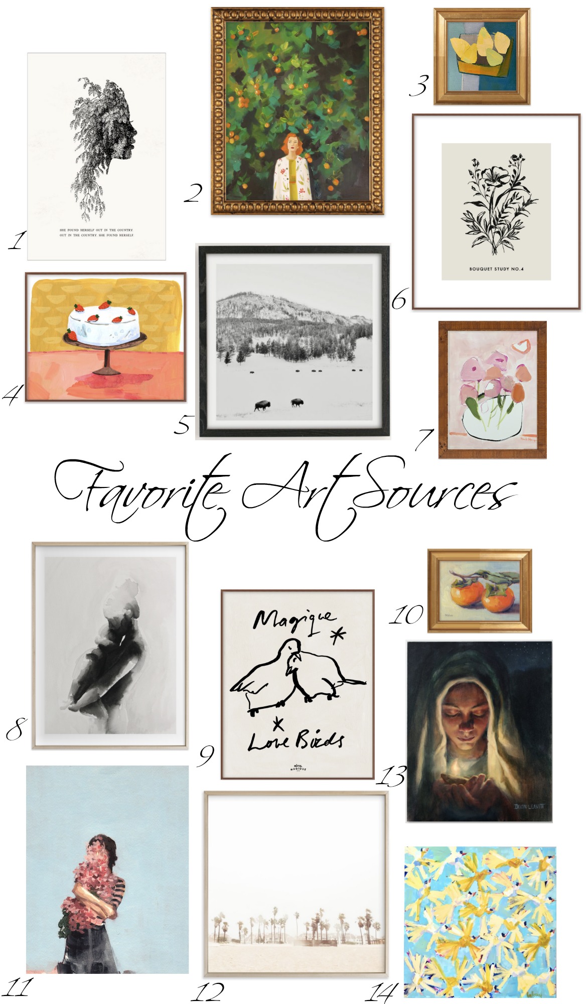 3 Top Tips for Getting Wall Art Right & Favorites Art Sources