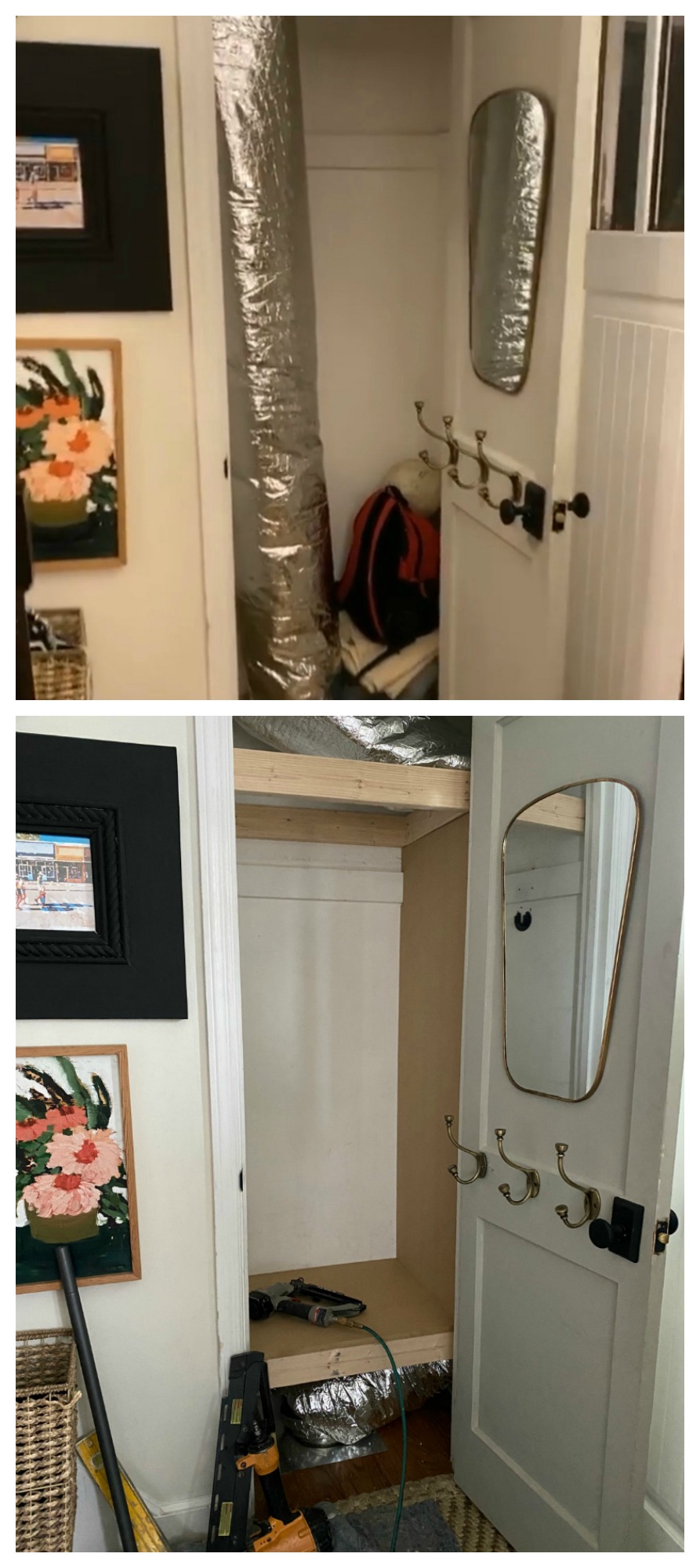 Entry and that Entry Closet, PLUS 10 Things I Bought at Walmart
