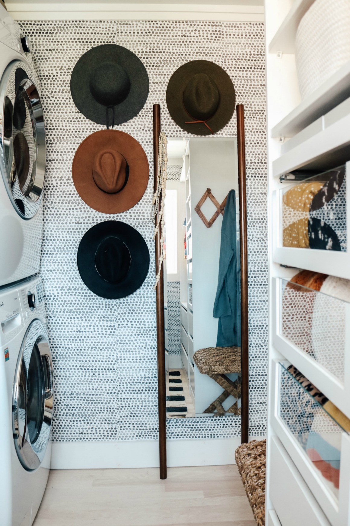 dryer shoe holder on Our New Master Closet Ikea Pax System Nesting With Grace