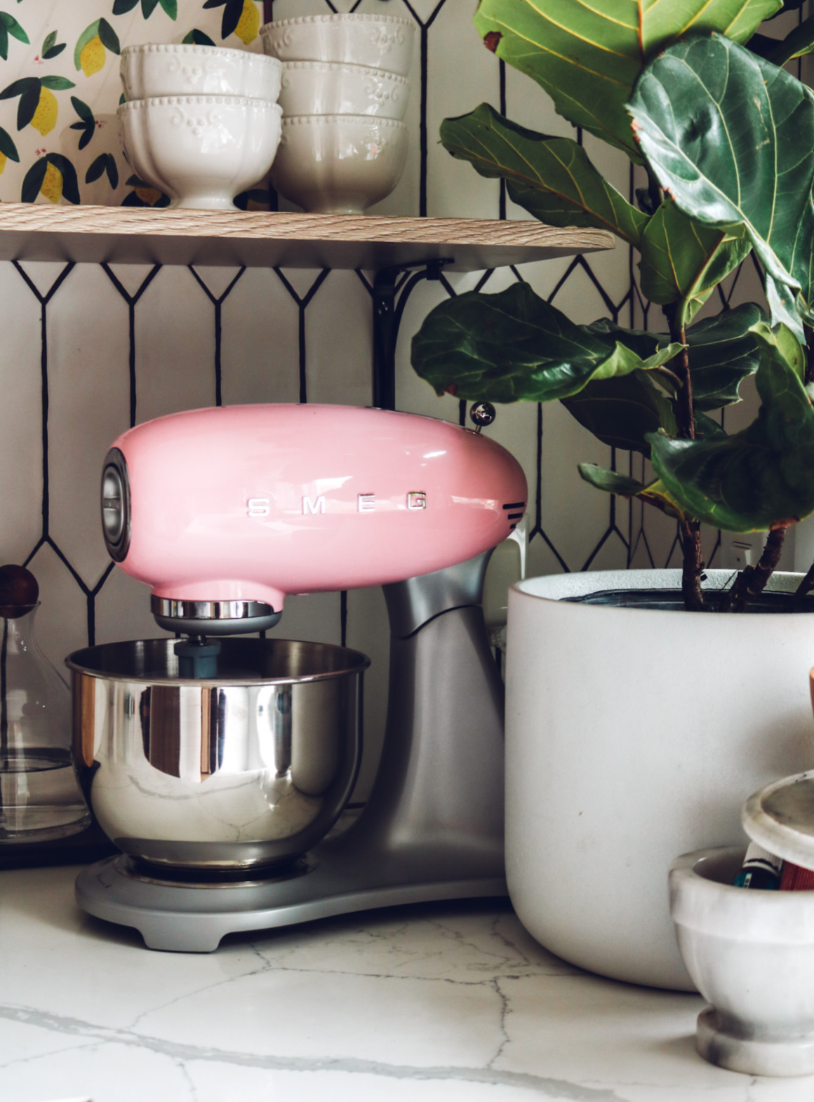 Mothers Day Gift Ideas- Pink SMEG Mixer