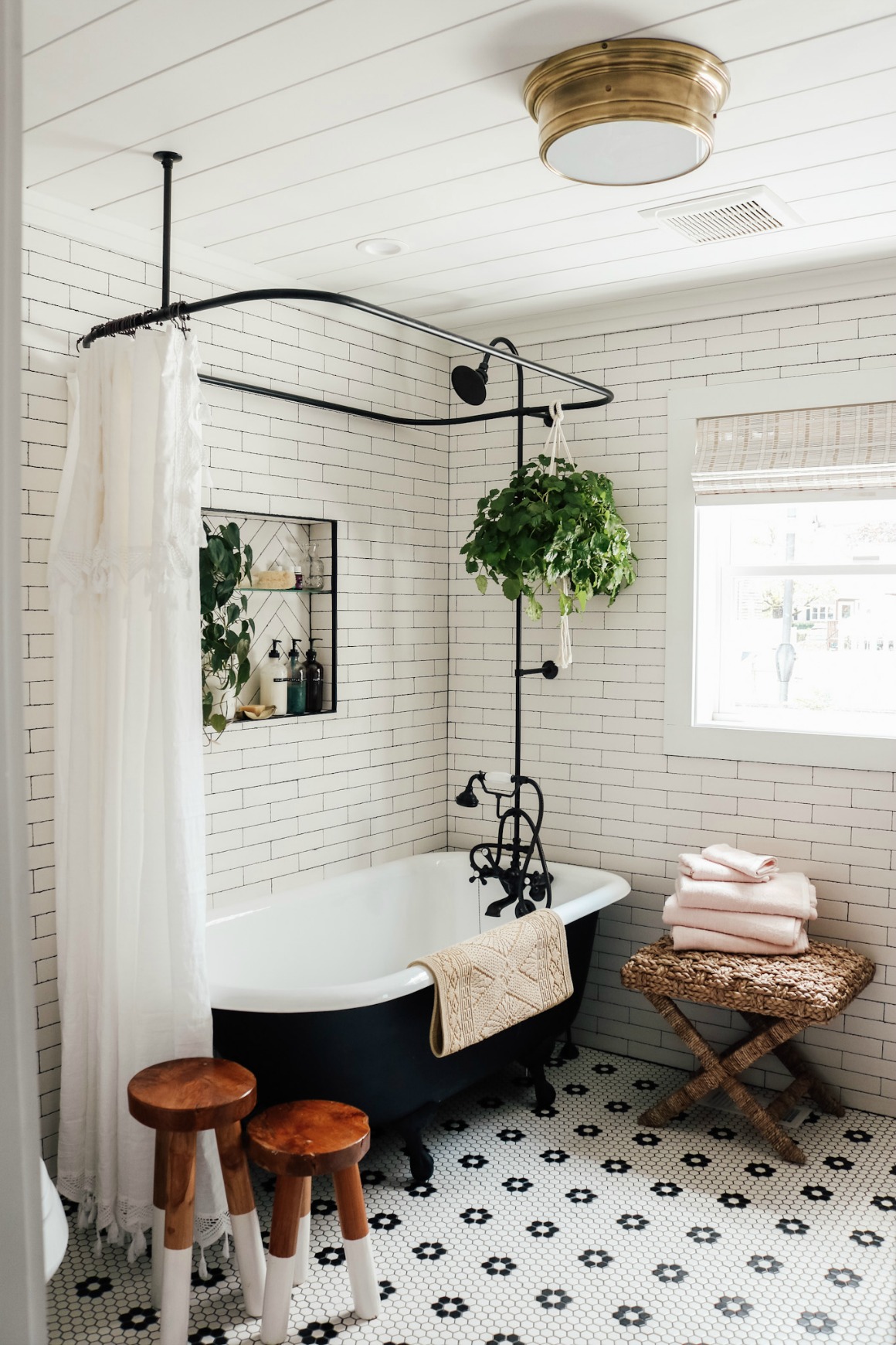Master Bathroom Reveal with Claw Foot Tub