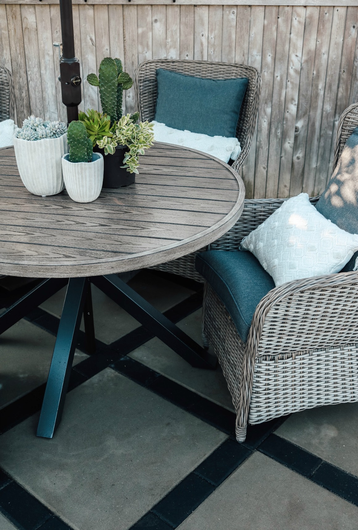 3 season furniture on Patio Table Styled 3 Ways Nesting With Grace