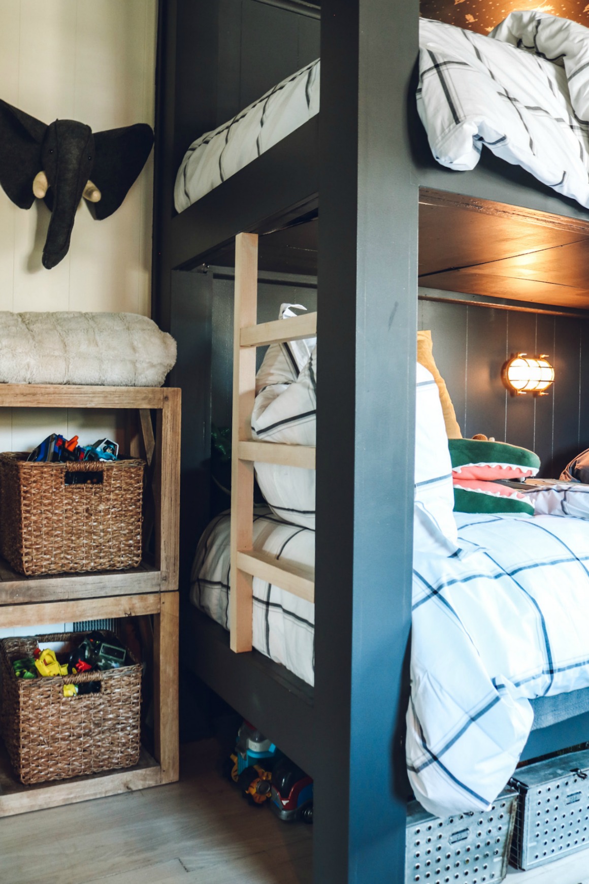 Built In Bunkbed Diy For 500 Nesting, Bunk Bed Ideas Diy