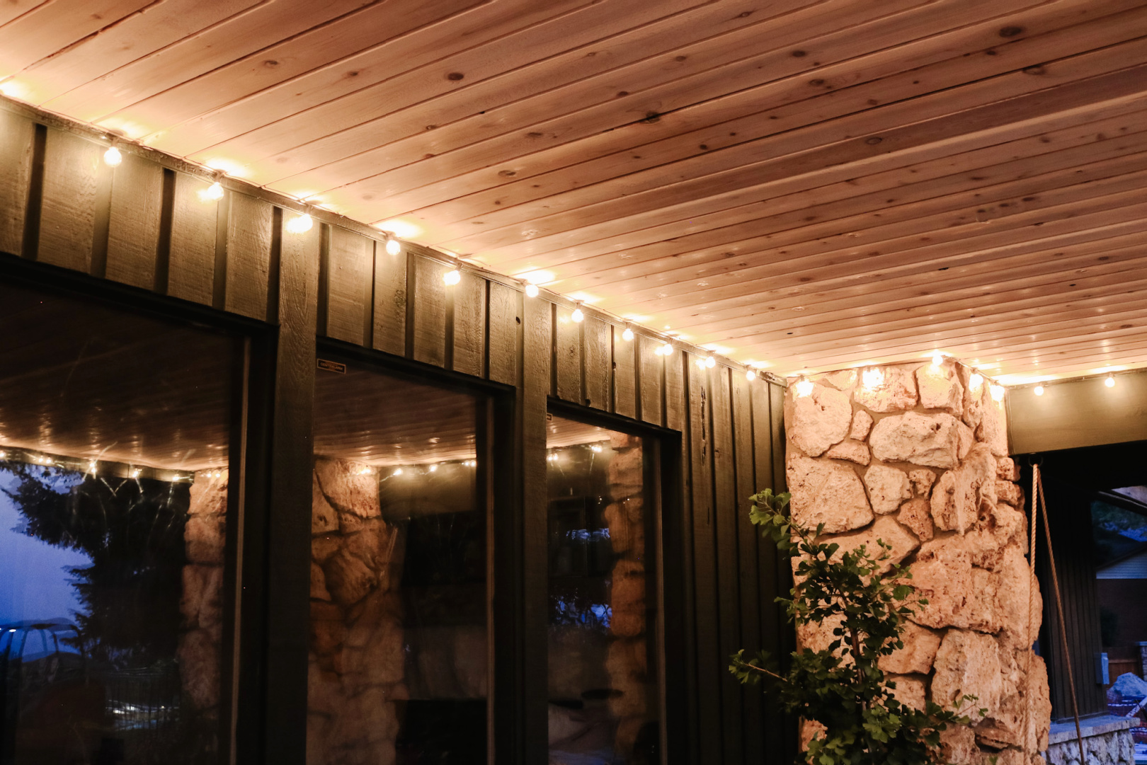 5 Ways to Enjoy Outdoor Space Longer How to hang string lights Outdoor heater