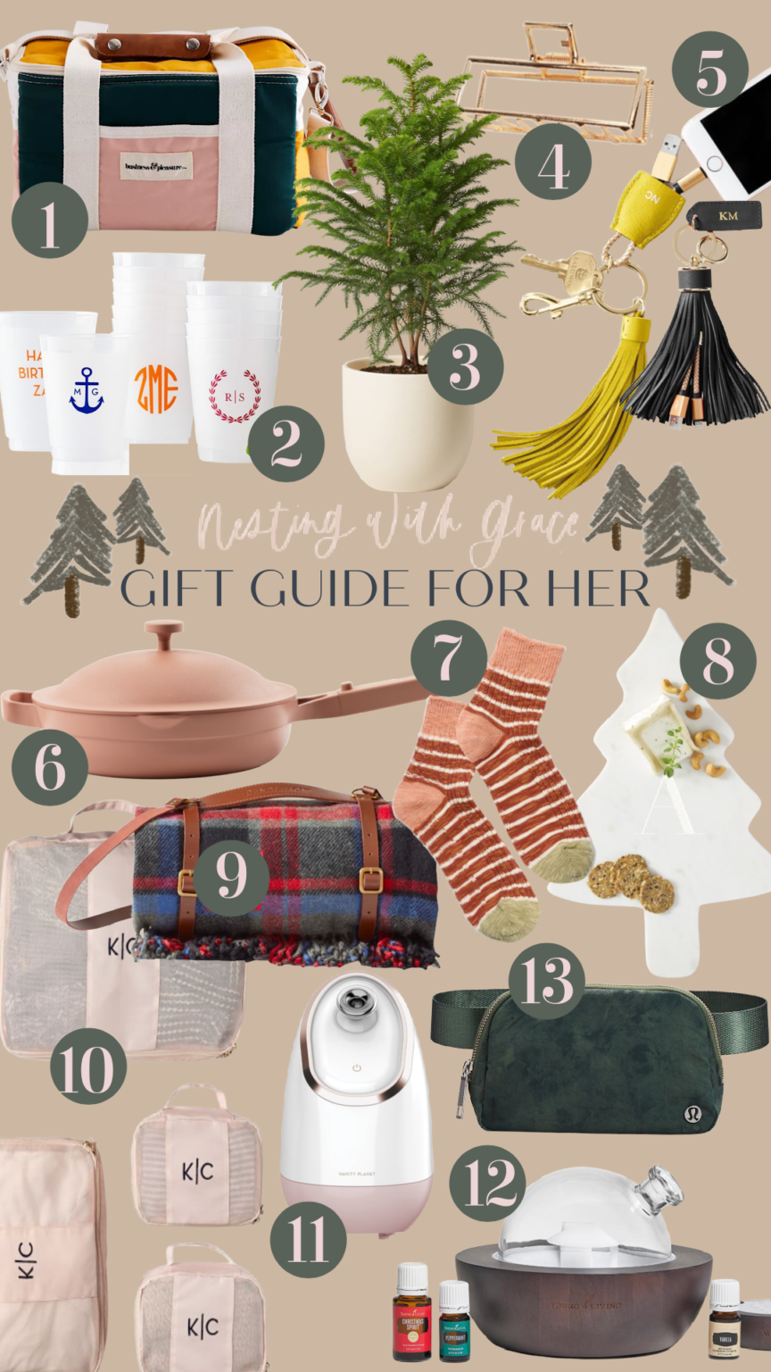Gift Guide for Her and Him - Nesting With Grace