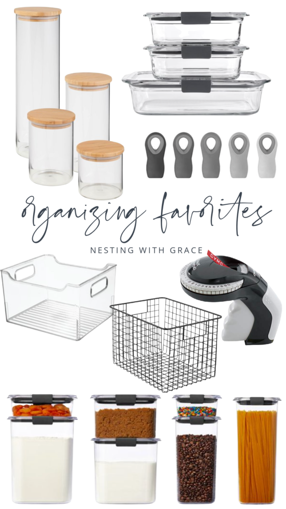 Inside our Kitchen Cabinets- Organizing Ideas - Nesting With Grace