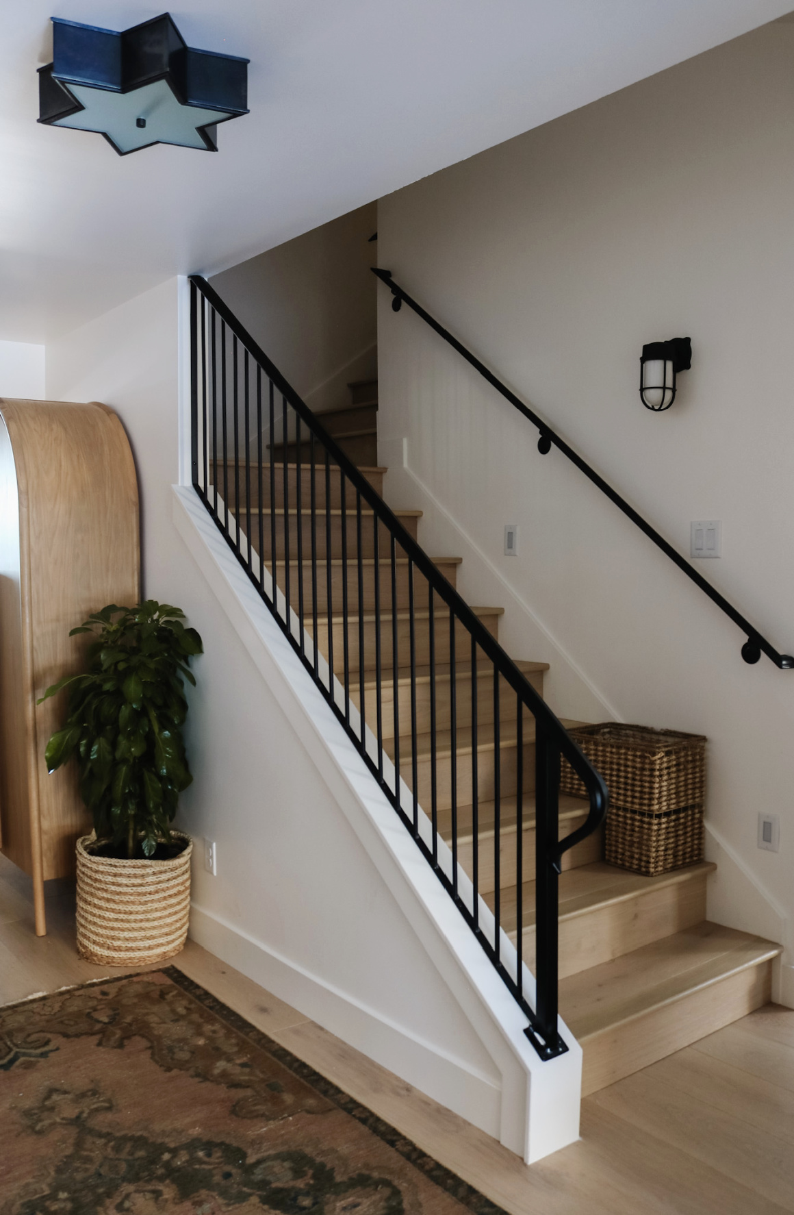 Our Entry with Rock Wall- Utah Ranch Home - Nesting With Grace