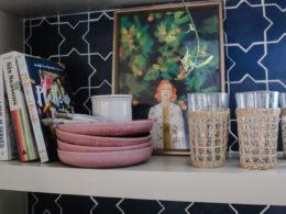 Our Kitchen Shelves and Open Shelf Styling Tips