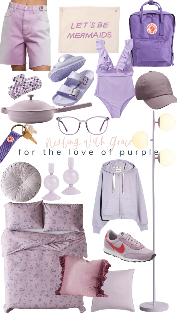 For the LOVE of Purple- Favorite Purple Things - Nesting With Grace
