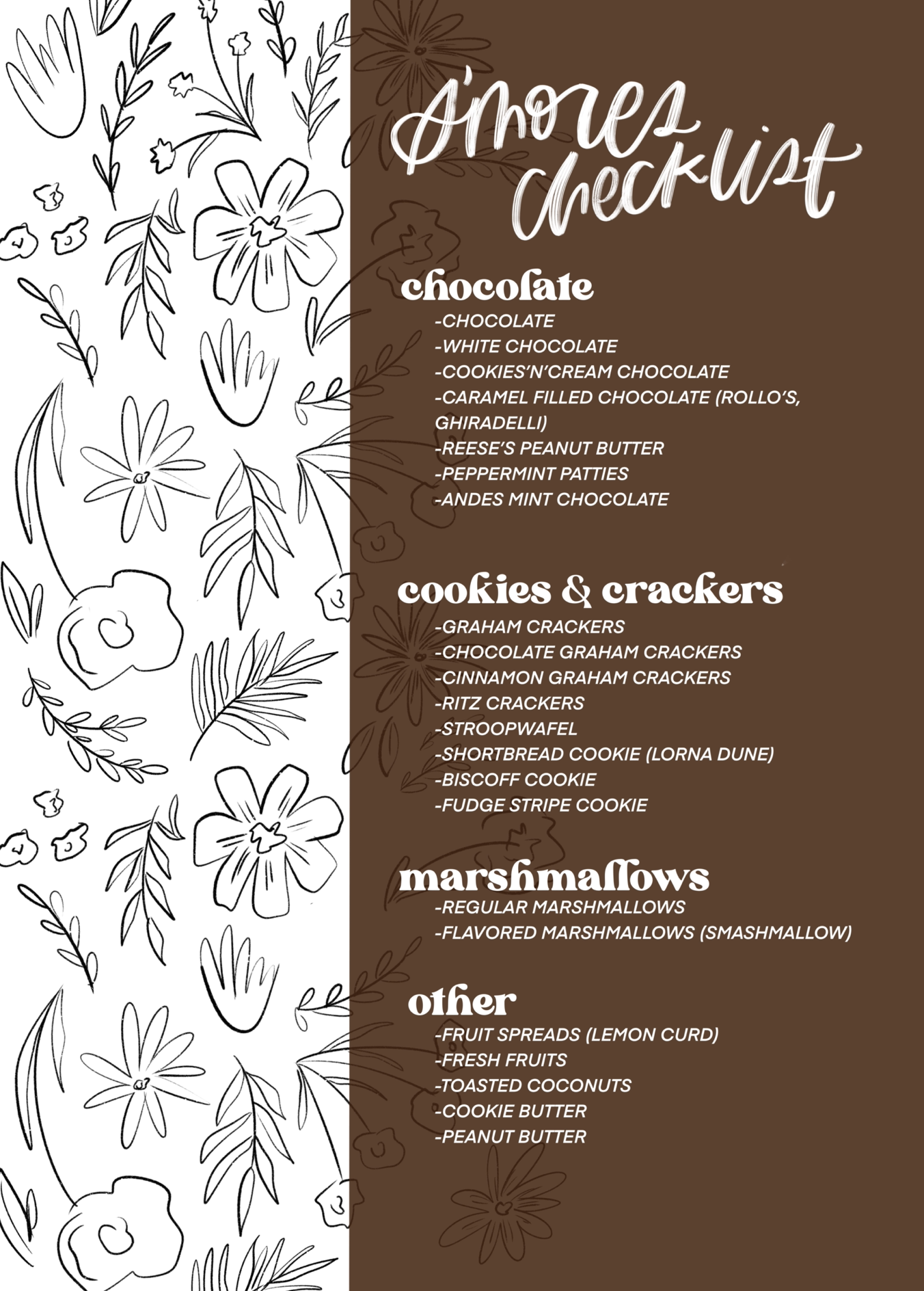 S'mores Kit- Mouthwatering S'more Recipes with Free Printable and S'mores Kit Idea - Nesting ...