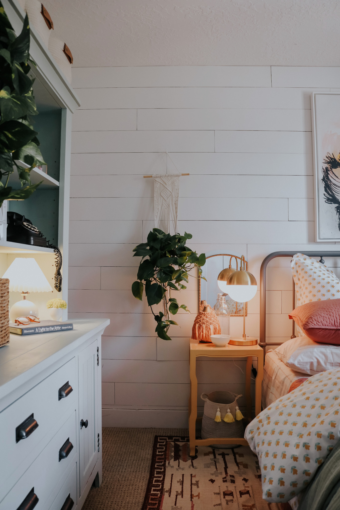 Navy's Bedroom Makeover- 9 Year Old Girl - Nesting With Grace