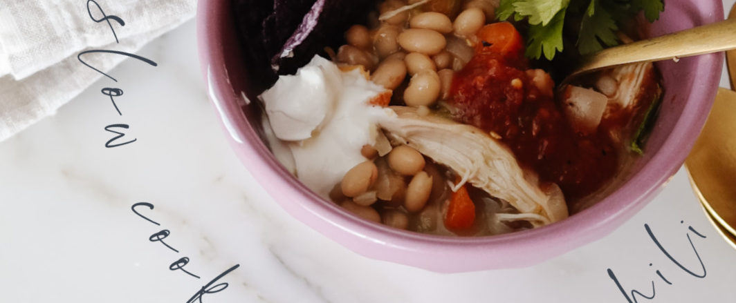 Favorite Soup Our Kids LOVE- White Bean Chicken Chili in Slow Cooker