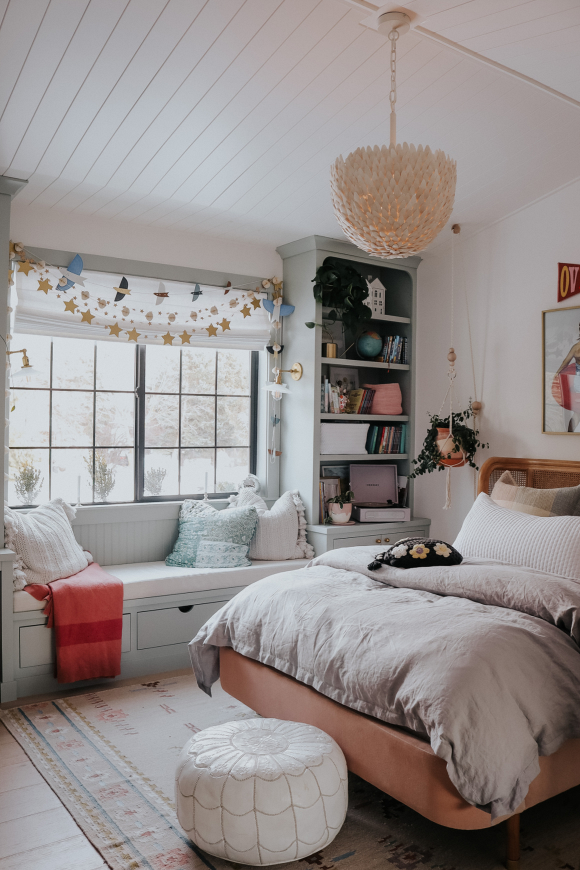 Lola's New Bedding- Seasonal Bedding Idea - Nesting With Grace