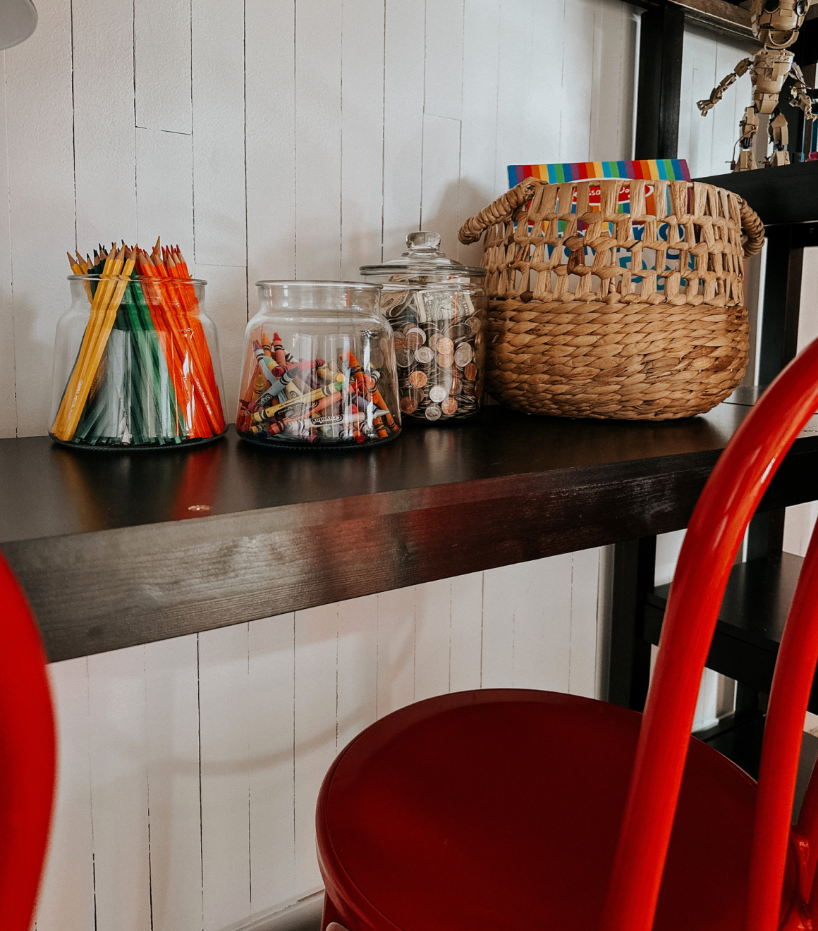 9 Year Old Boys Bedroom Makeover with Loft Bed - Nesting With Grace