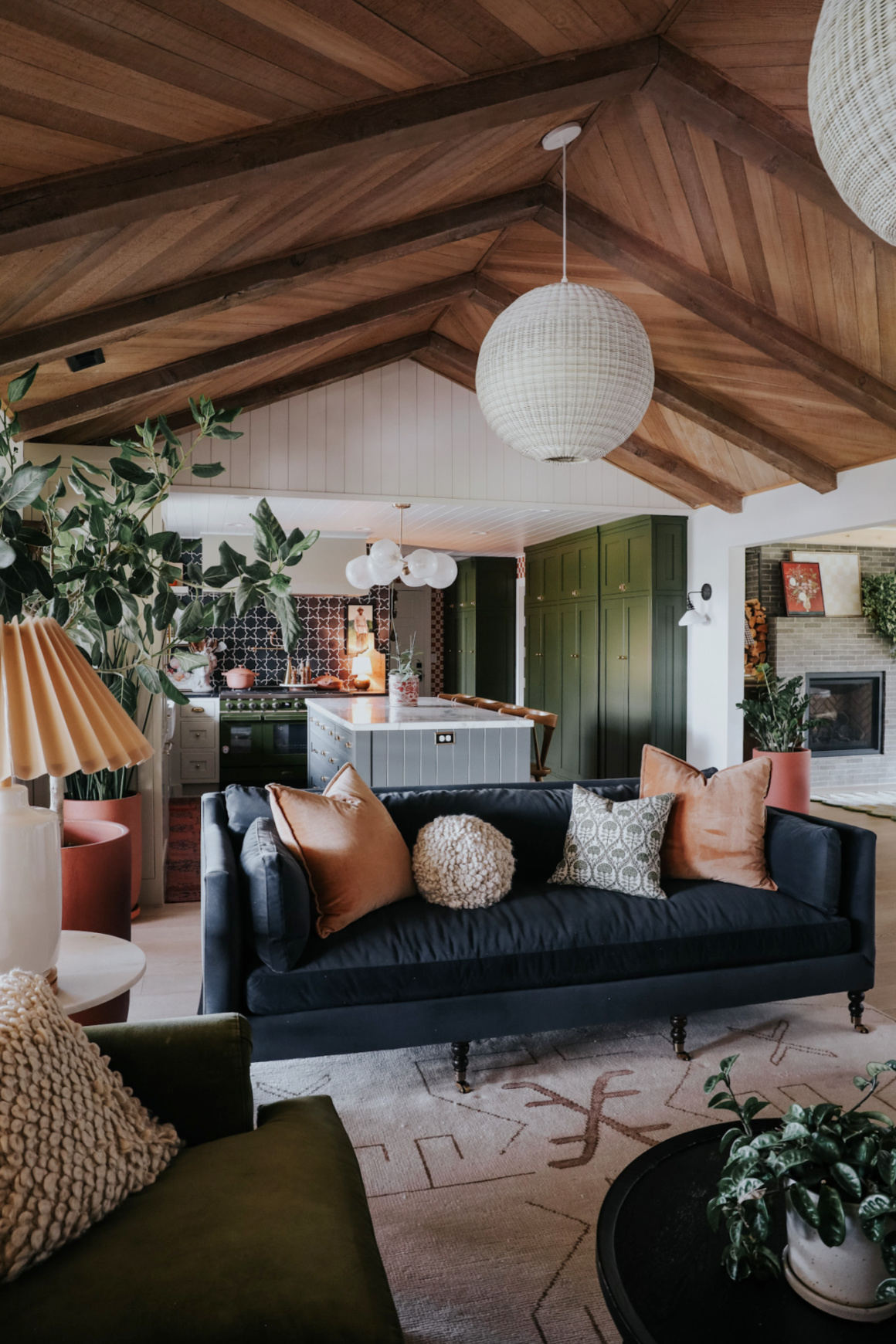 New Sofa in Family Room - Nesting With Grace