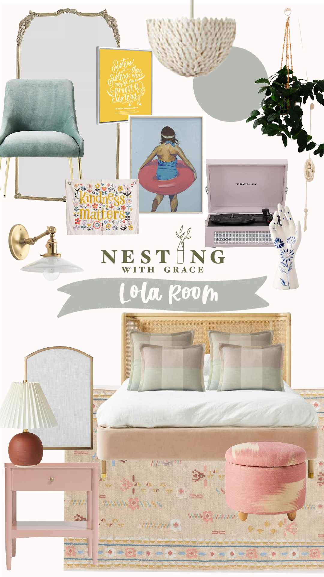 Lola's Bedroom with a View- Utah Ranch Home - Nesting With Grace