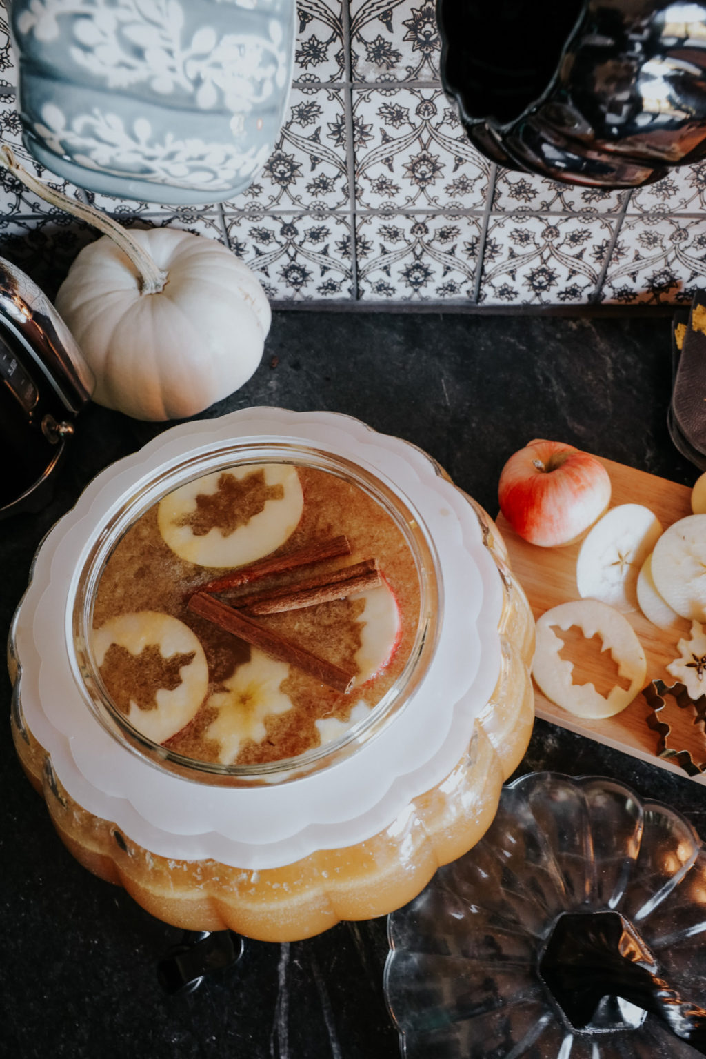 Fall Punch Recipe with Printable and Halloween Styled Shelves for a ...