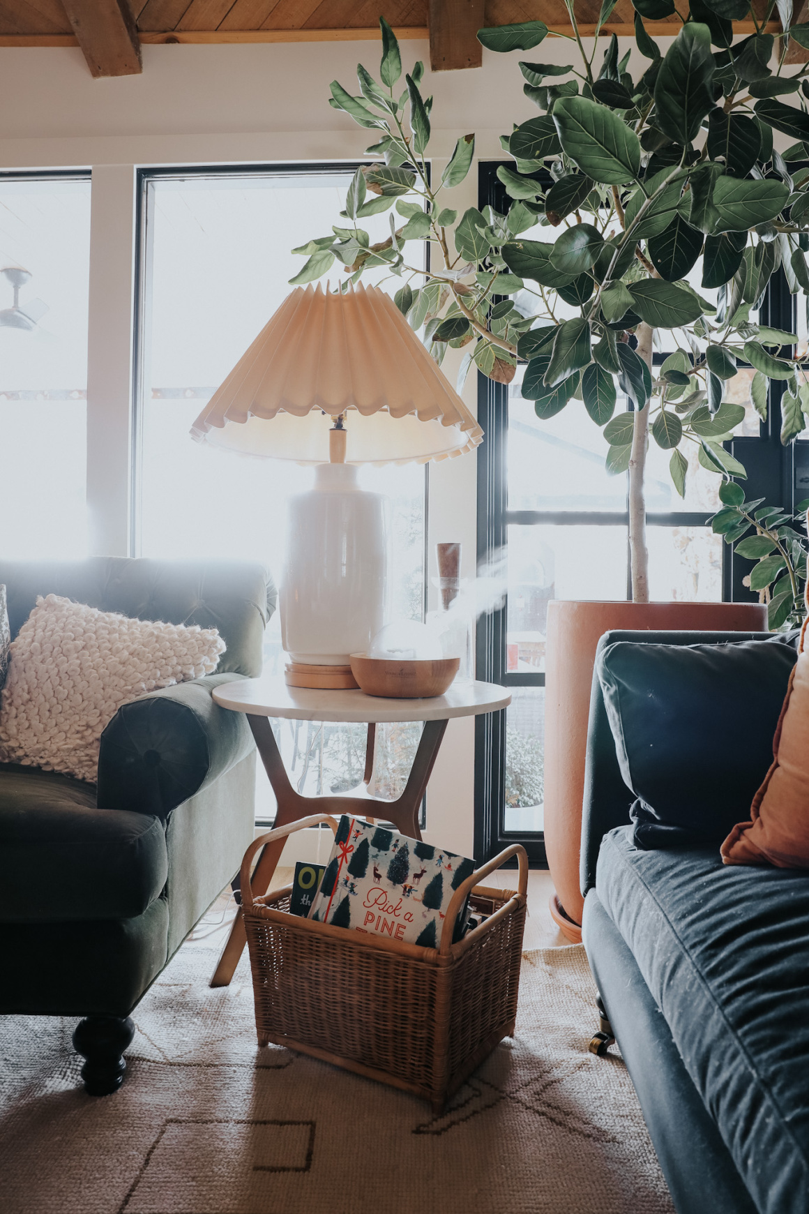 Family Room Christmas 2023 - Nesting With Grace