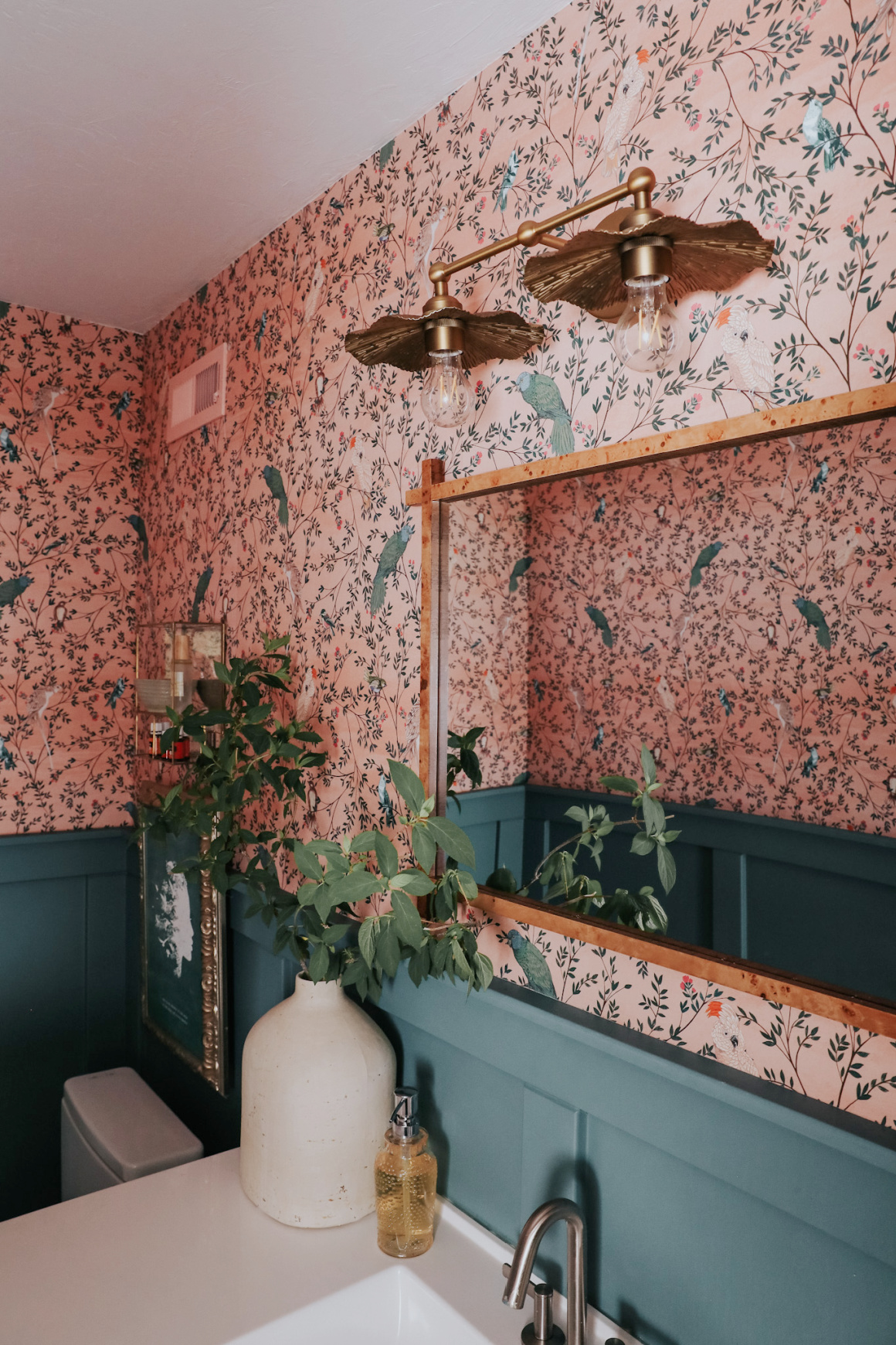 How to make any Bathroom look Custom and Finished - Nesting With Grace