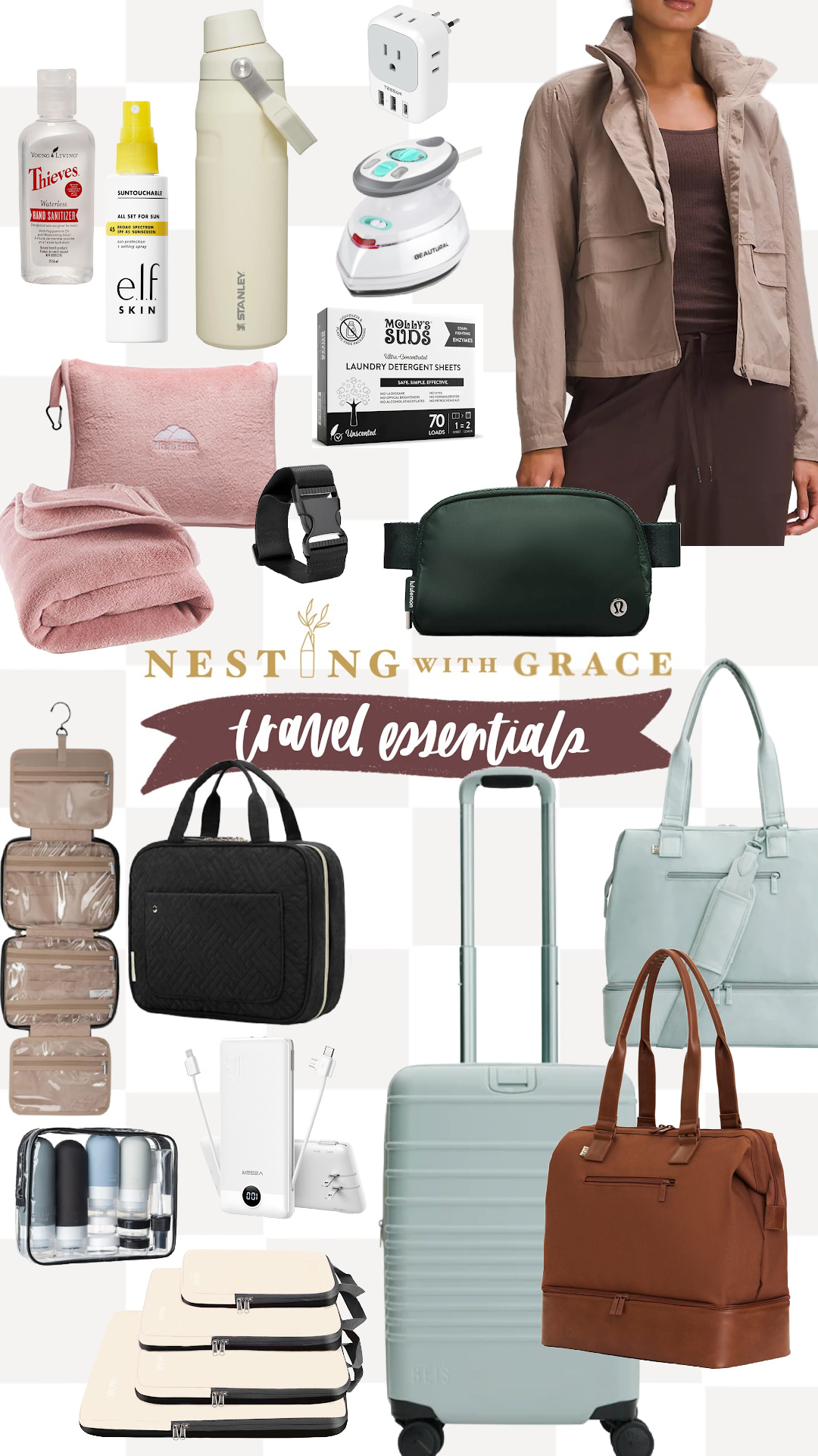 Our Travel Favorite Things- Our Luggage and More - Nesting With Grace