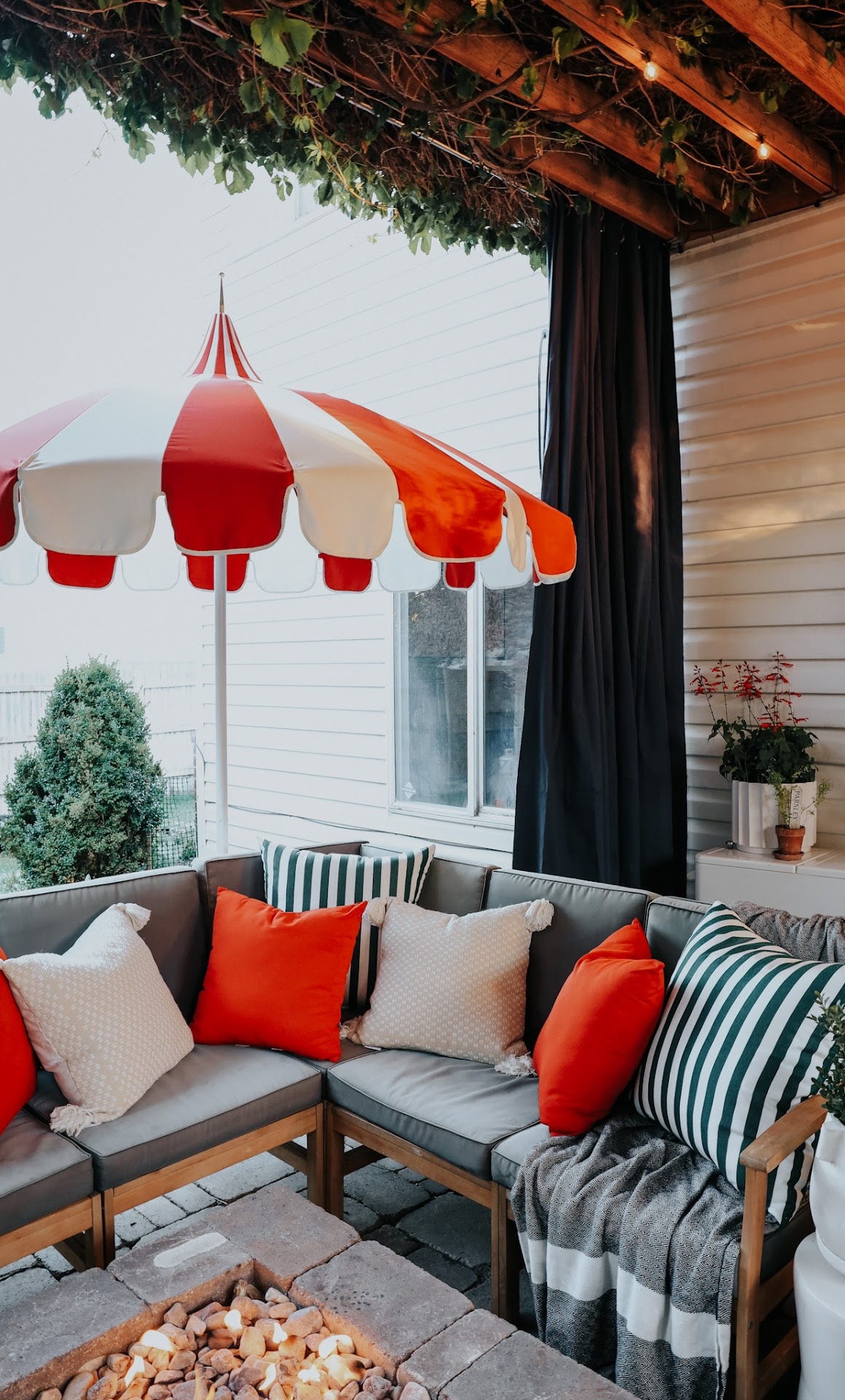 Colorful European Inspired Backyard Refresh - Nesting With Grace