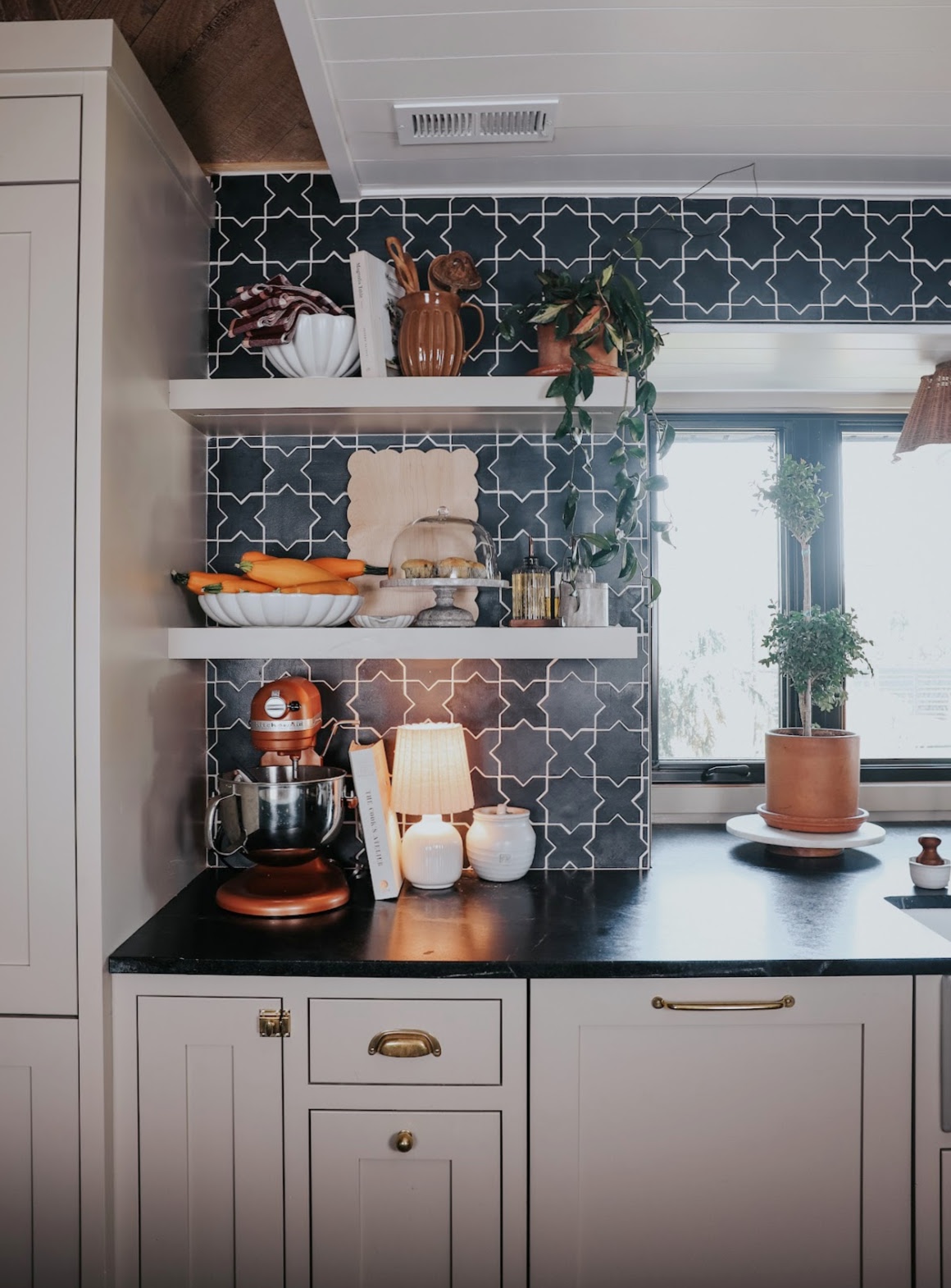 Kitchen Shelf Styling Tips and Target Finds - Nesting With Grace
