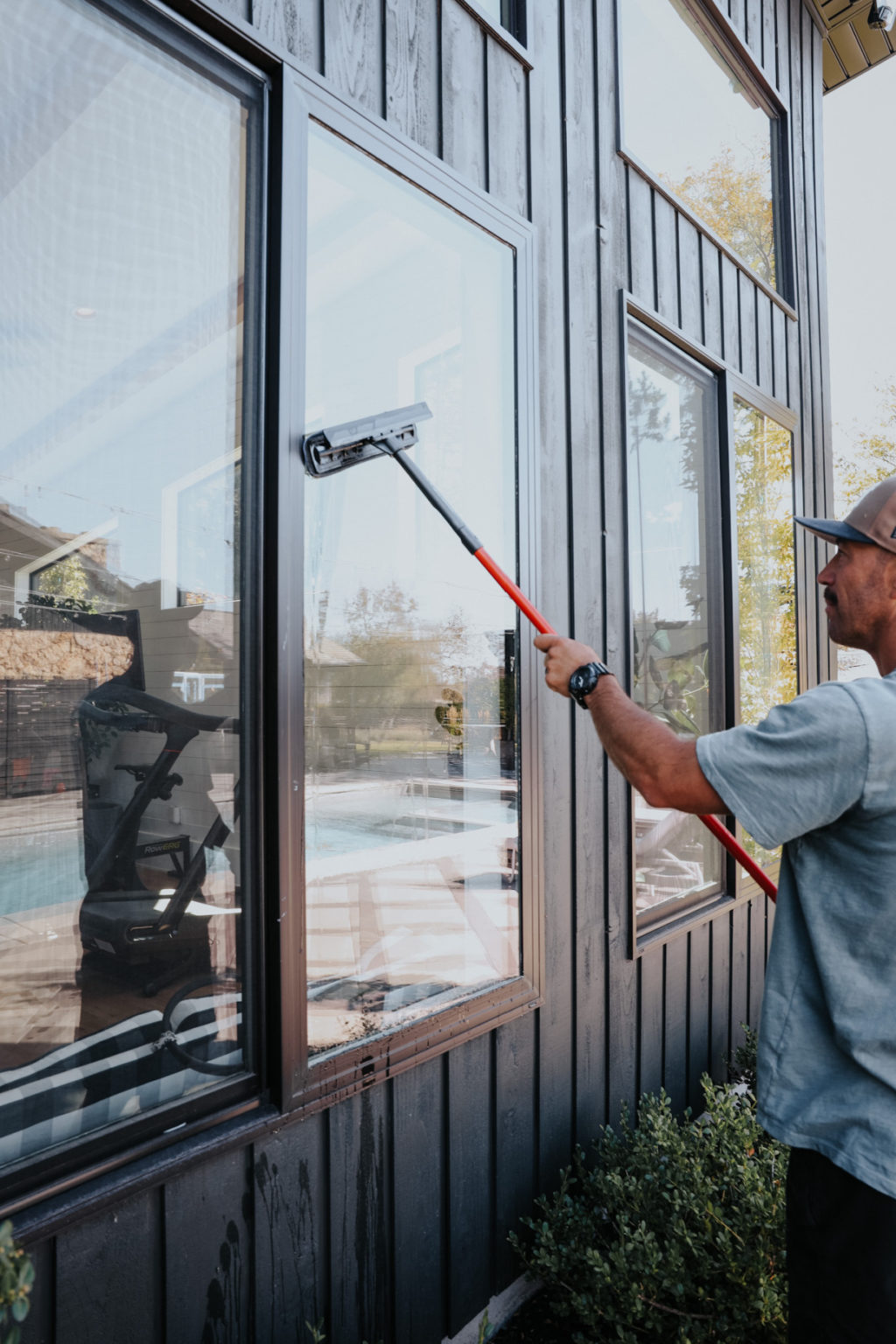 Clean Home Recipe- Cleaning Windows Outside and Inside - Nesting With Grace