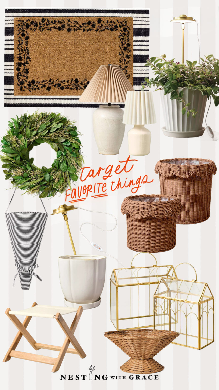 Target New Finds- Grow Light and Planters - Nesting With Grace