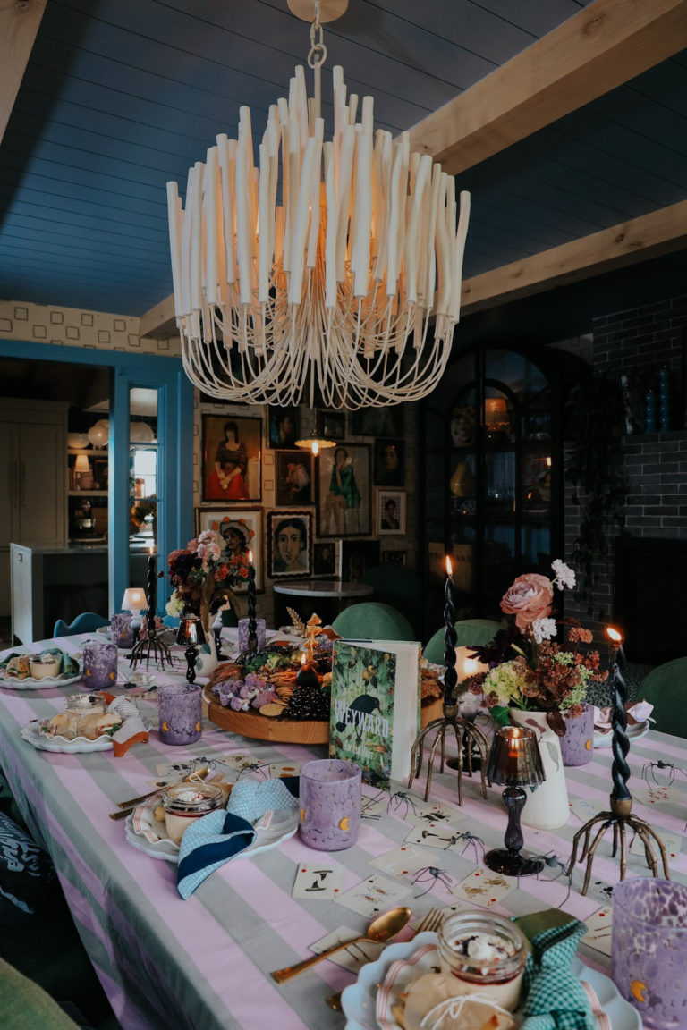 Fall Book Club Idea with Fall Table Setting and Fall Book Ideas ...